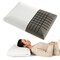 Charcoal Memory Foam Pillow with 3D Cutting Technology for Neck Support - Set of 2